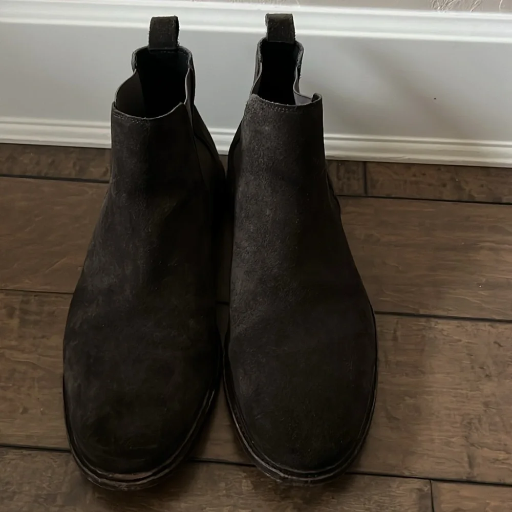 AllSaints Black Chelsea Boots
